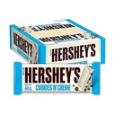 Hershey's Cookies 'n' Creme Bars 43g (Carton ( 6 x 36 Pack))