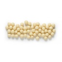 Mona Lisa White Belgian Chocolate Pearls (500g Bag)