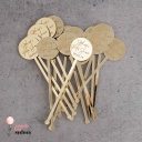 Personalised Drink Stirrers Style 5 (Font 1)