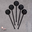 Personalised Drink Stirrers Style 4 (Font 1)