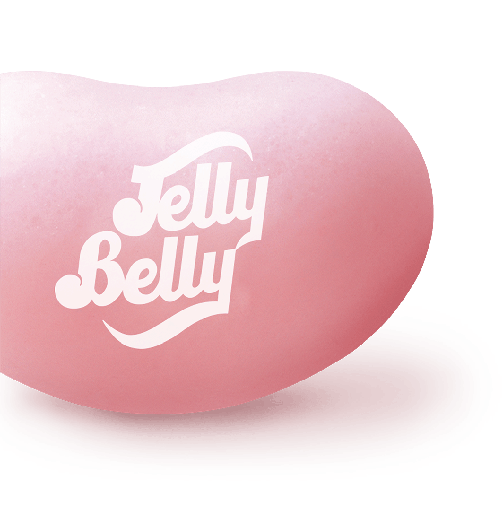 Bulk Jelly Belly Pink Bubblegum Jelly Beans 1kg - 4kg (1kg Bag)