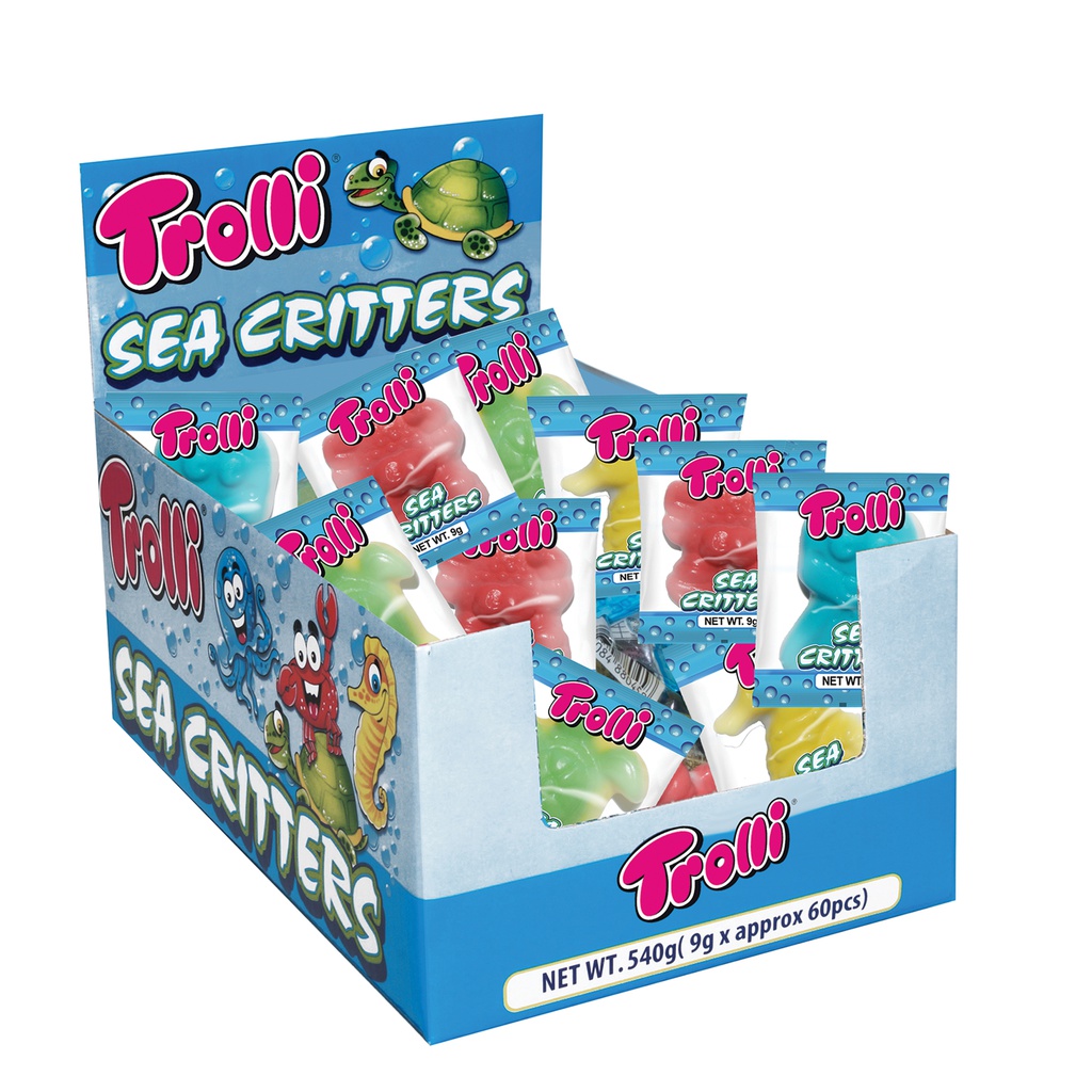 Trolli Sea Critters 9g x 60 (Bulk Box 60 Units)