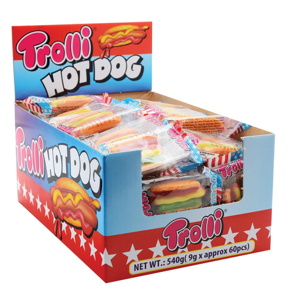 Trolli Hot Dog 9g x 60 (1 Box)