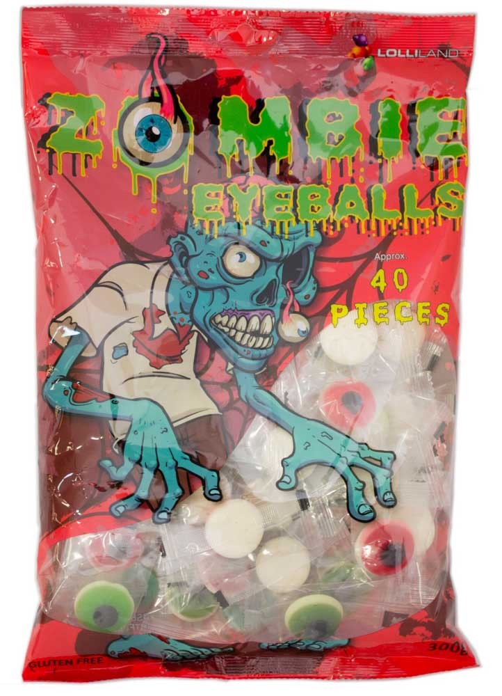 Spooky Eyeballs 300g (1 Bag)
