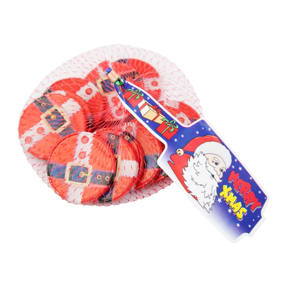 Milk Chocolate Santa Belts 75g