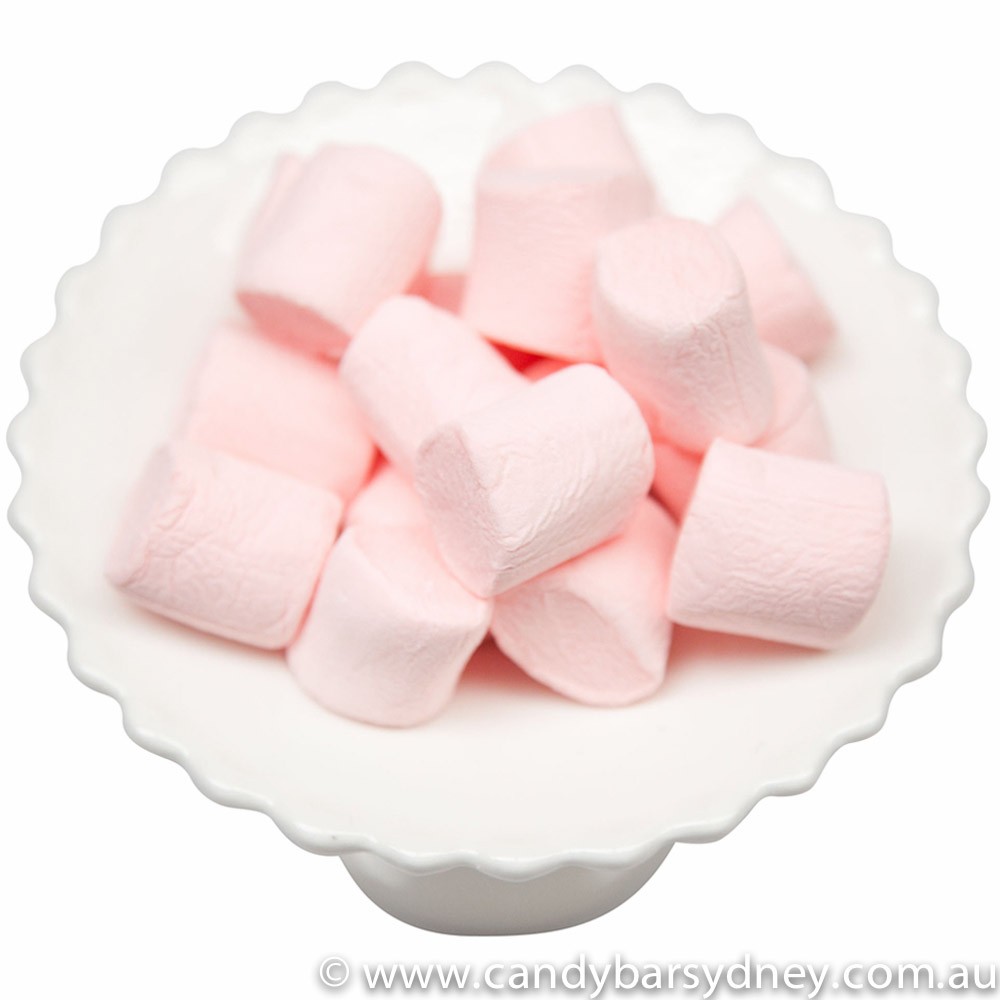 Large Pink Marshmallows 800g (800g Bag)