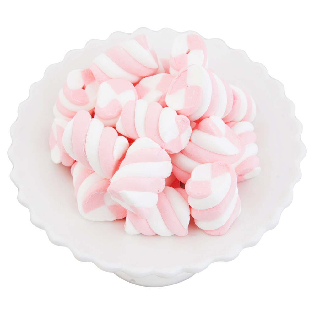 Pink Twist Marshmallows 800g (800g Bag)