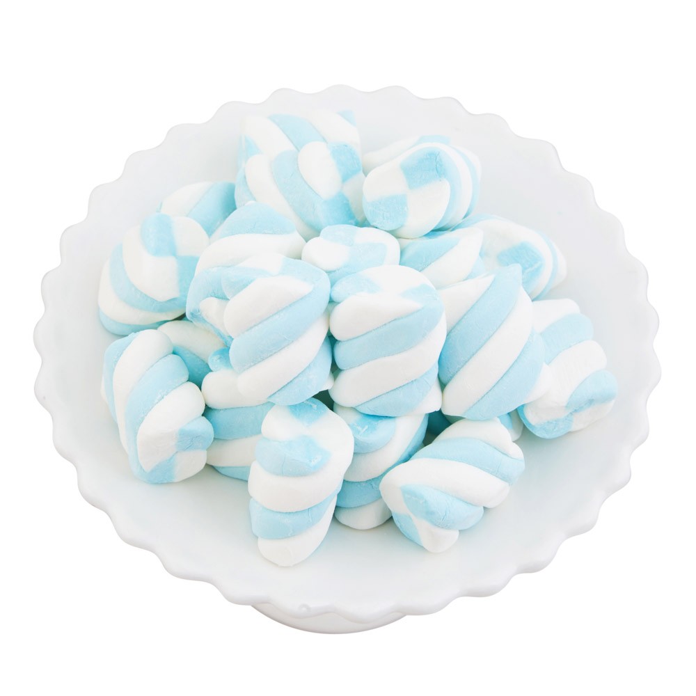 Blue Twist Marshmallows 800g (800g Bag)