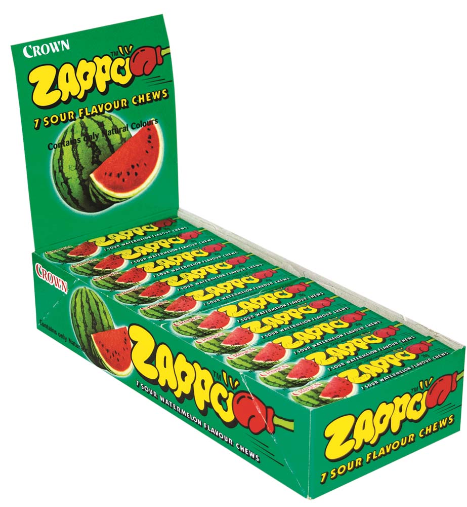 Zappo Watermelon Chews 60 Pack (1 Box)
