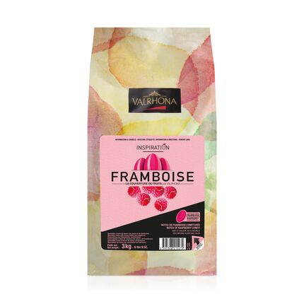 Valrhona Inspirations Raspberry Cocoa Butter Feves 500g