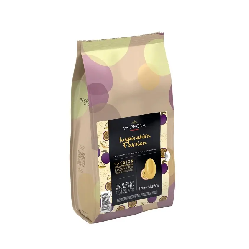 Valrhona Inspirations Passionfruit Cocoa Butter Feves 3kg