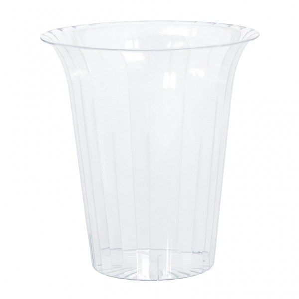 Small Flared Plastic Candy Jar