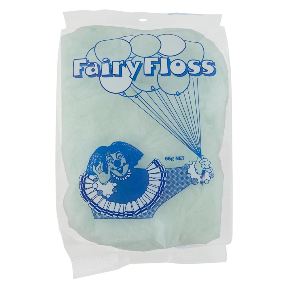 Green Fairy Floss 65g x30