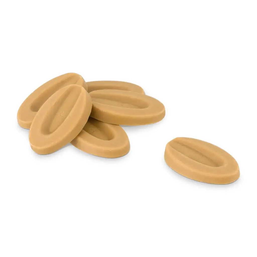 Valrhona Dulcey 35% White Couverture Chocolate Feves 500g