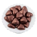 Brown Belgian Chocolate Hearts 5kg