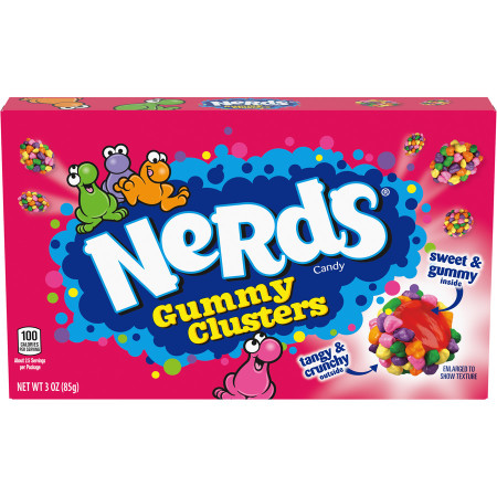 Nerds Gummy Clusters Theatre Box 85g x 12