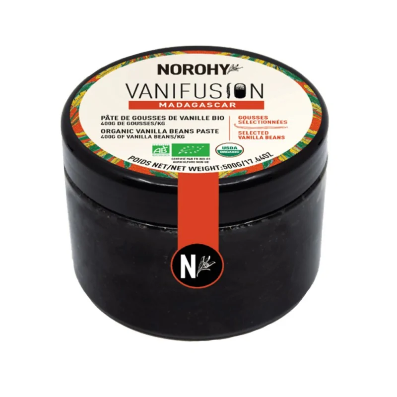 Norohy Organic Madagascar VANIFUSION Vanilla Paste 500g