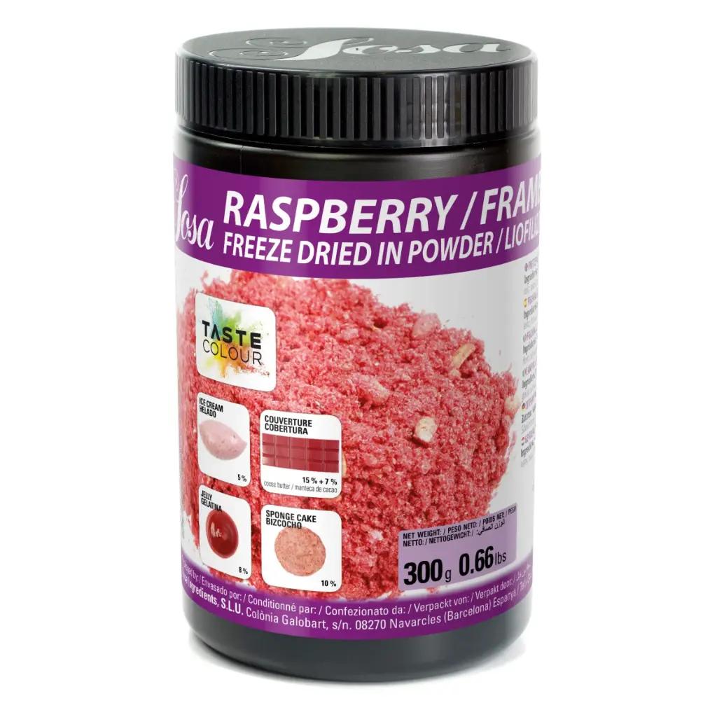 Sosa RASPBERRY FREEZE-DRIED POWDER 300g