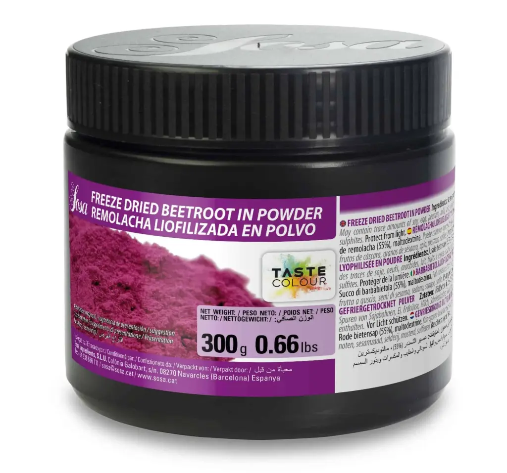 Sosa FREEZE DRIED BEETROOT POWDER 300g 