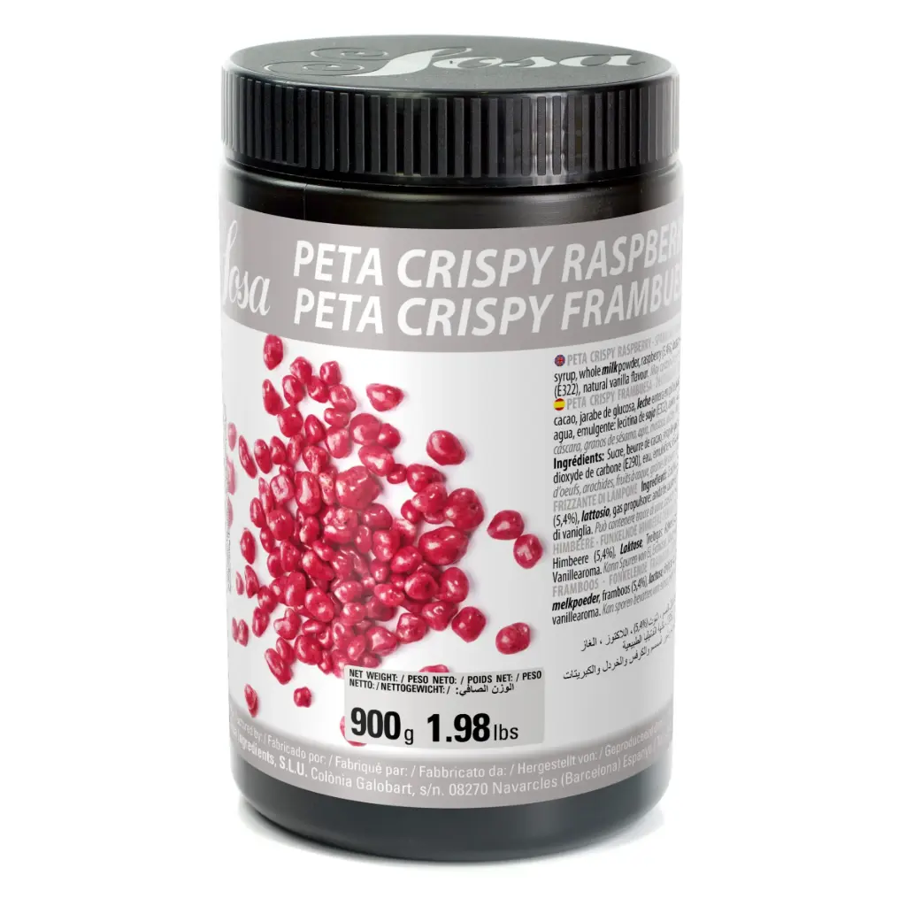Sosa PETA CRISPY RASPBERRY 900g