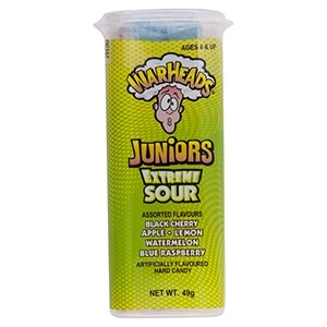 Warheads Extreme Sour Juniors 49g x18