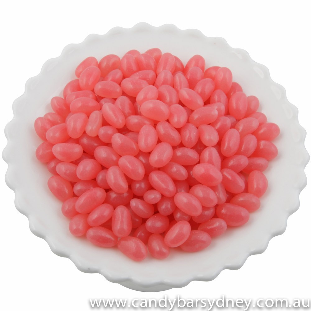 Light Pink Mini Jelly Beans 1kg - 12kg (1kg Bag)