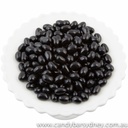 Black Mini Jelly Beans 1kg - 12kg (1kg Bag)