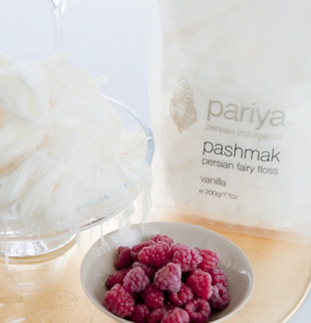 Vanilla Persian Fairy Floss - Pariya Pashmak (200g Bag)