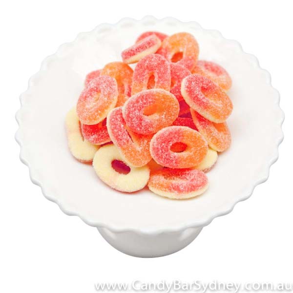 Trolli Sour Peach Rings 1.5kg (1.5kg Bag)