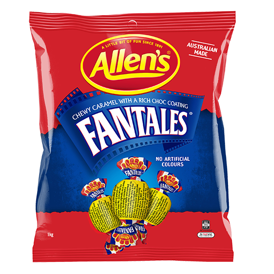 Allen's Fantales Lollies Bulk 1kg