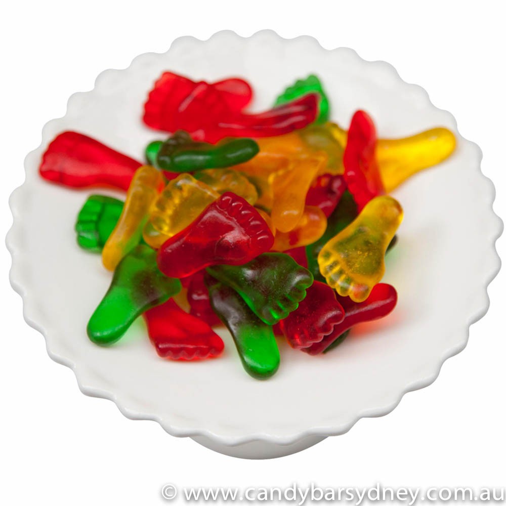 Trolli Flat Feet 2kg (2kg Bag)