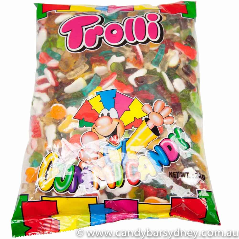 Trolli Groovy Mix Lollies 2kg (2kg Bag)