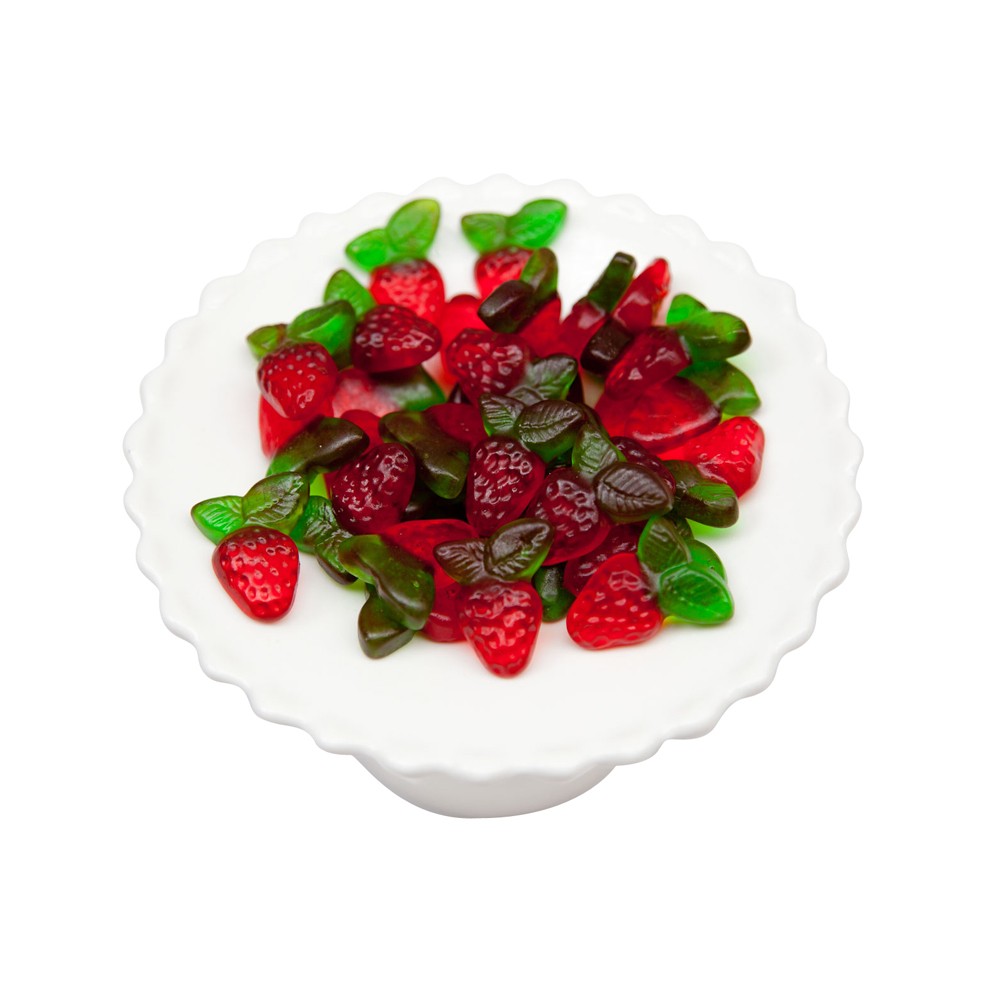 Trolli Strawberries Oiled Lollies 2kg (2kg Bag)