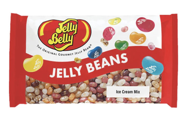 Bulk Jelly Belly Ice Cream Parlour Mix Jelly Beans 1kg - 4kg (1kg Bag)
