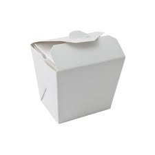 White Noodle Box 16oz - 25 pack (25 Noodle Boxes)