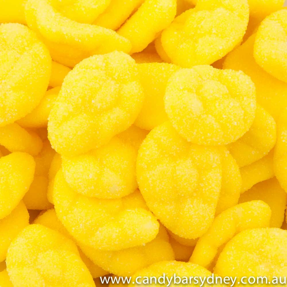 Yellow Banana Clouds 1kg (1kg Bag)