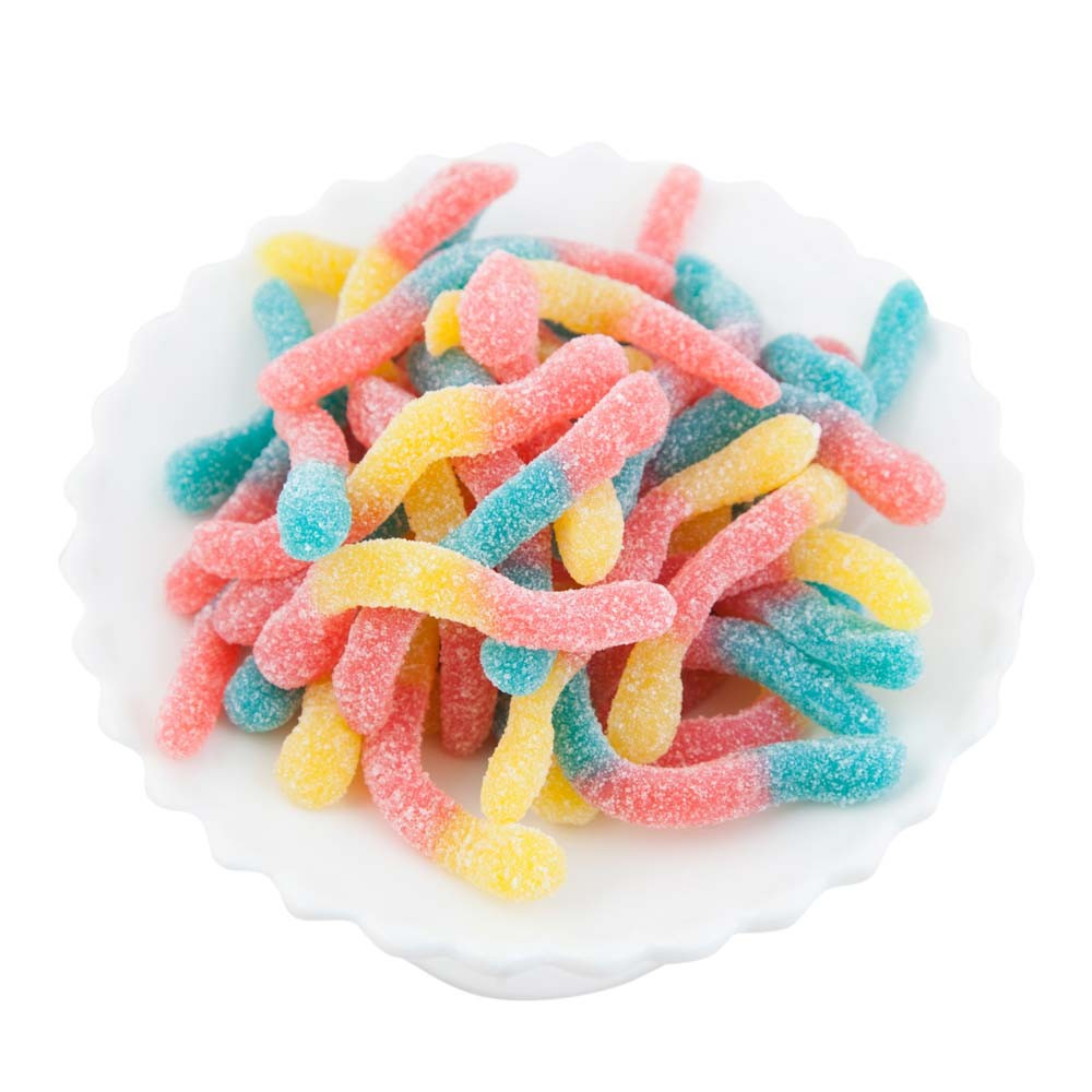 Sour Worms 1kg (1kg Bag)