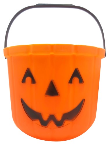 Halloween Pumpkin Treat Bucket