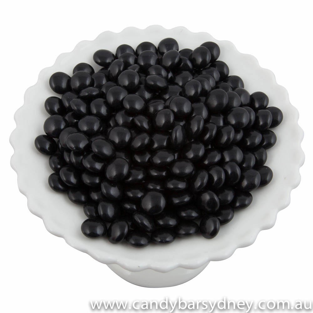 Black Chocolate Buttons 1kg - 8kg (1kg Bag)