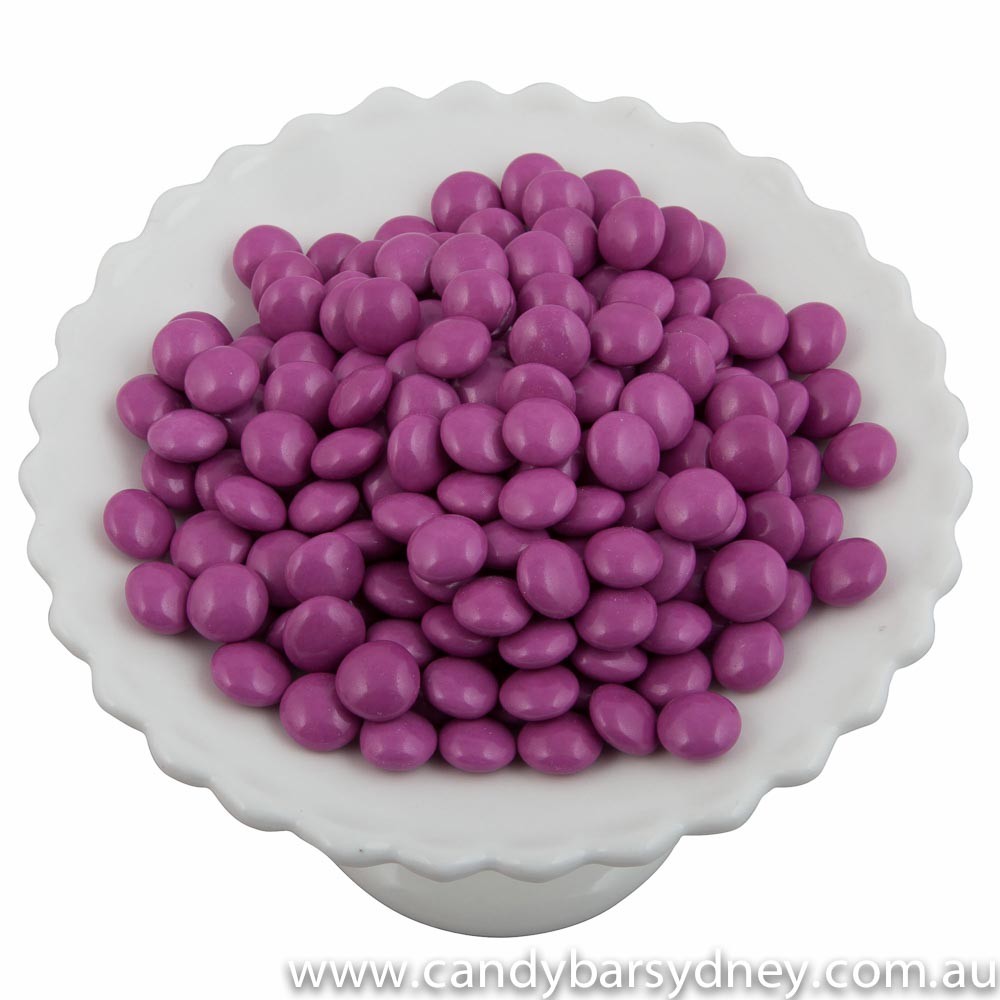 Purple Chocolate Buttons 1kg - 8kg (1kg Bag)