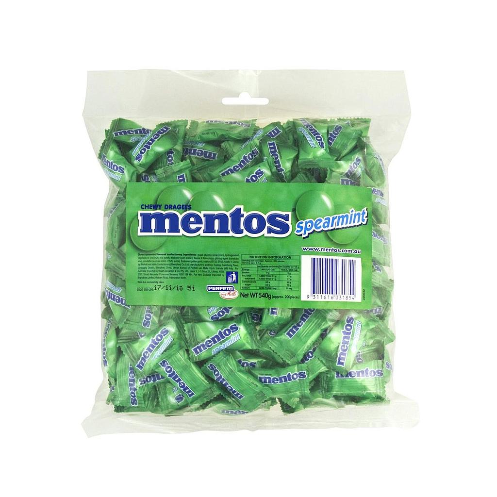 Mentos Spearmint Pillow Pack 540g