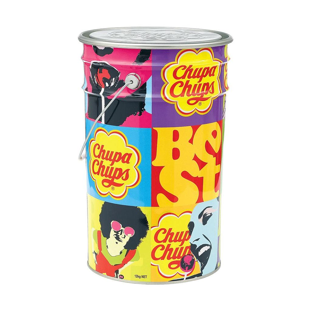 Chupa Chups Bulk Mega Tin 12g - 1000 lollipops