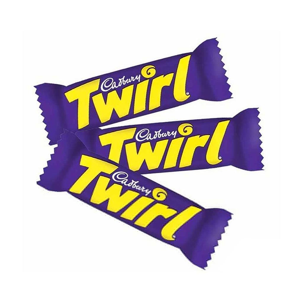 Cadbury Twirl 18g Bulk Chocolate Bars | Candy Bar Sydney