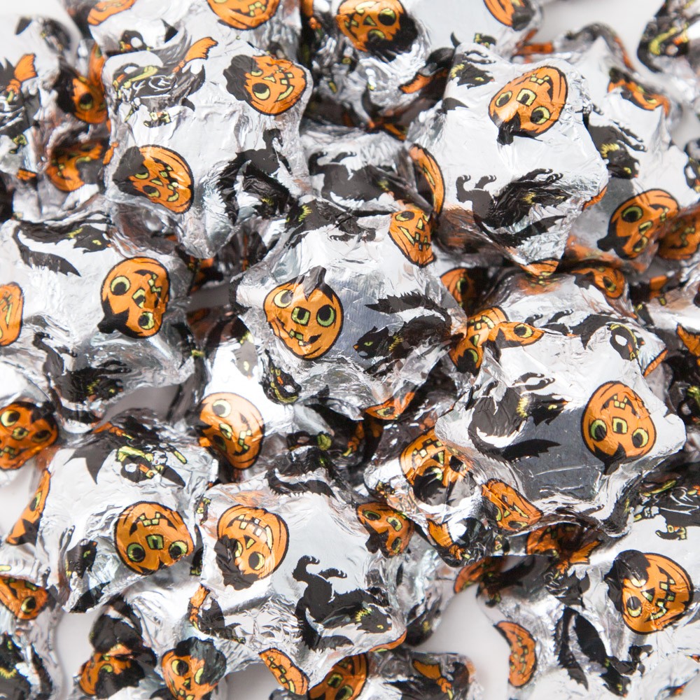 Halloween Belgian Chocolate Stars 500g - 5kg (500g Bag)