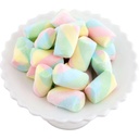 Rainbow Swirl Marshmallows 1kg (1kg Bag)