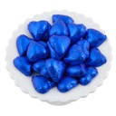 Dark Blue Belgian Chocolate Hearts 500g - 5kg