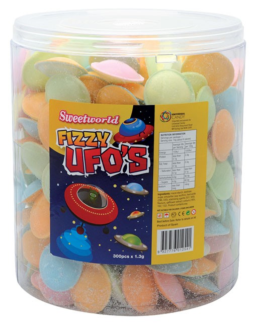 Fizzy UFO's 300 pack (1 Pack)