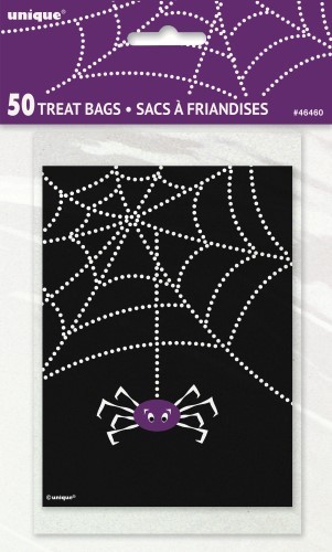 Spiderweb Trick or Treat Bags 50 pack