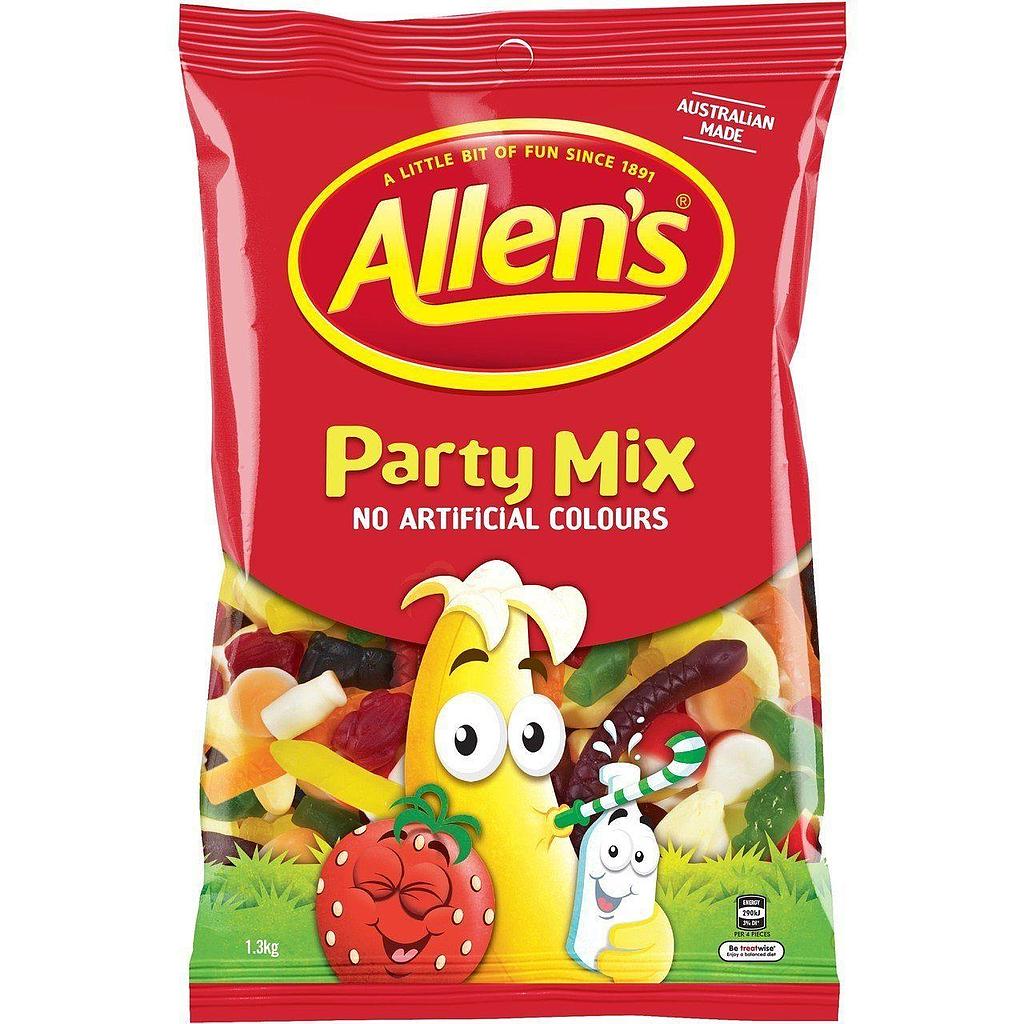 Allen's Party Mix Lollies 1.3kg