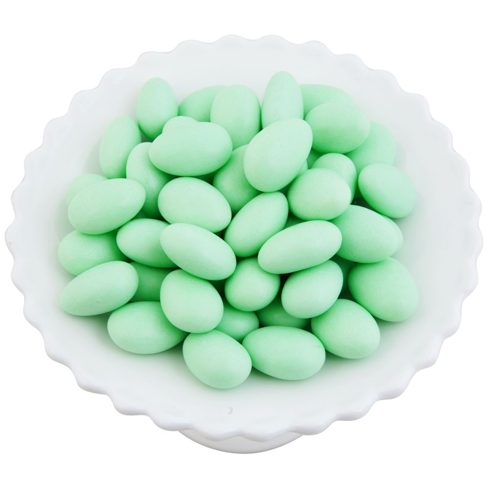 Green Sugar Almonds Bulk 1kg - 6kg (1kg Bag)